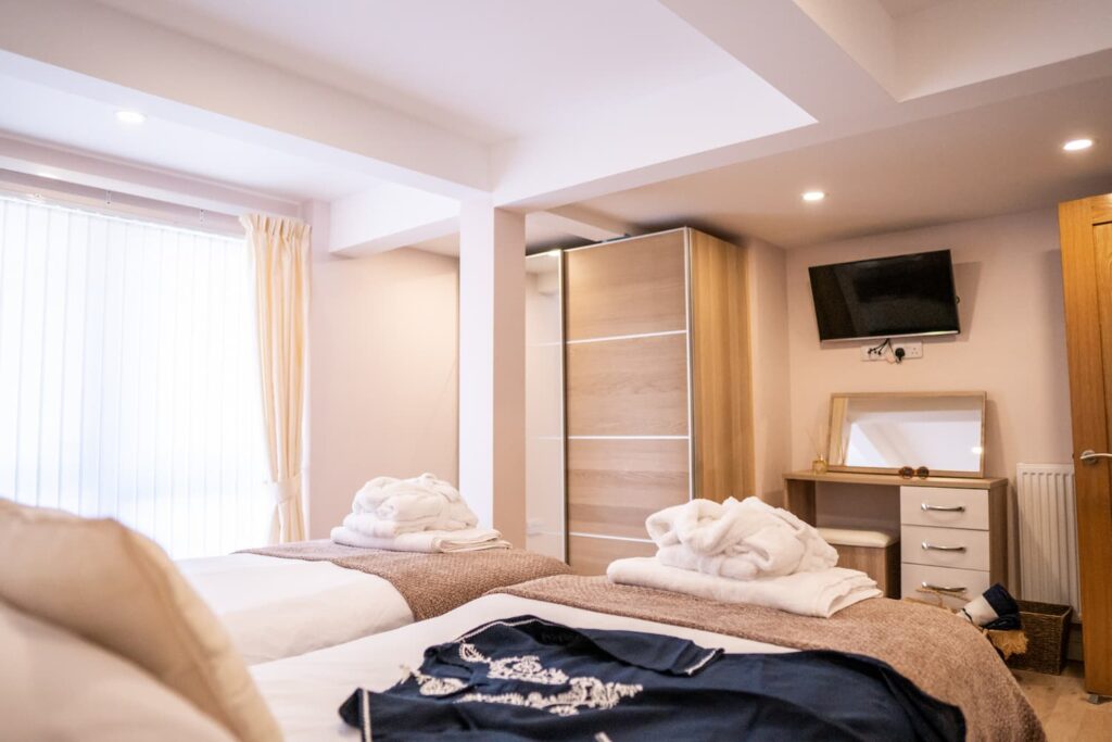 The Seascape, Twin Bedroom, Shanklin, Isle of Wight