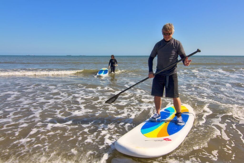 Paddle Boarding on the Isle of Wight