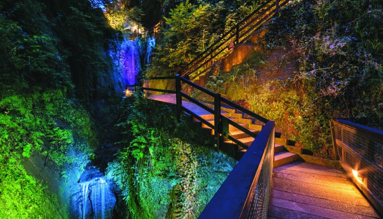Shanklin Chine at Nightjpeg